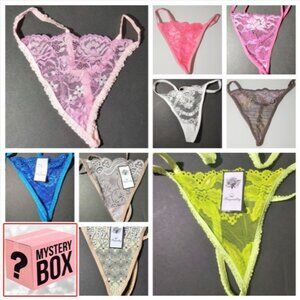 10 Pack Erotic Sheer Thong Crotchless Panties Diferent Hot Color Panties